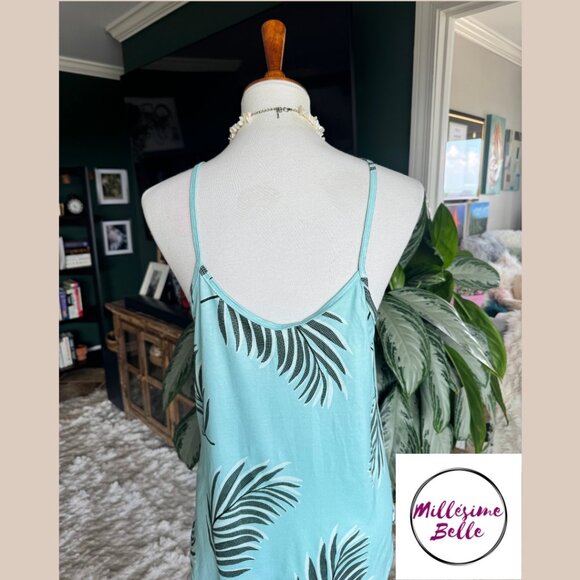 Island Turquoise Spaghetti Strap Top - Picture 6 of 8